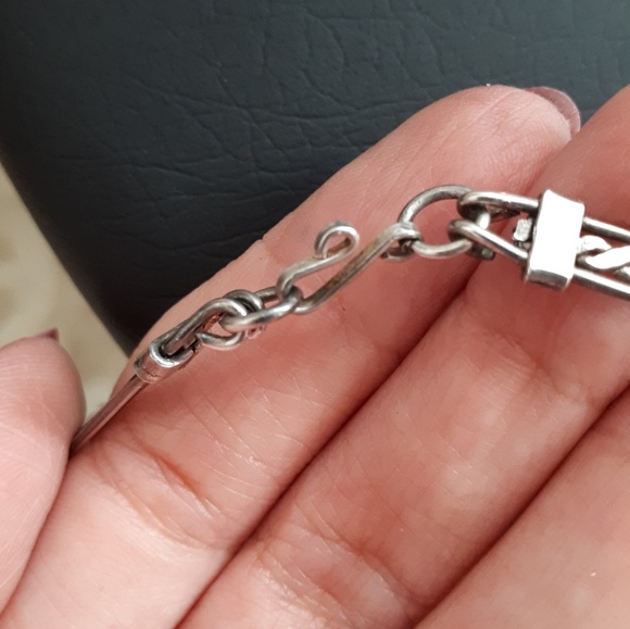 Vintage handmade set of necklace and earrings - Picture 8 of 8